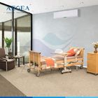 AG-MC001 Wood base motorized hospital electric 5 functions nursing furniture medicare home care bed for elderly
