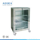 AG-SS076 304 stainless steel fumigation sterilization cabinet with three shelves