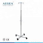 AG-SS009A CE ISO stainless steel adjustable hospital iv pole stand