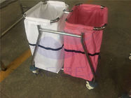 AG-SS019 CE Approved 2 boxes medical equipment hospital dressing trolley