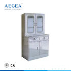 AG-SS039 304 stainless steel hospital cabinet medicine SS instrument locker