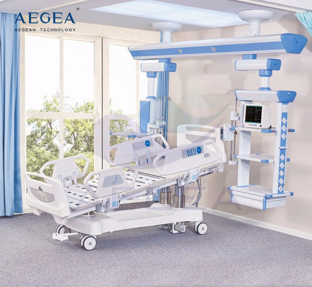AG-BR002C NEW seven function with x-ray function icu electric transfer tilting hospital bed price