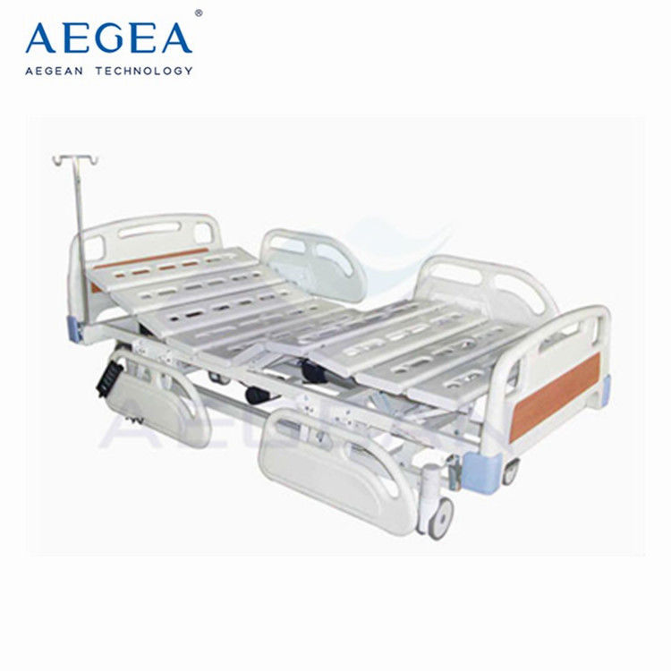 AG-BM101 electronic 5-Function medicare hospital beds with cross brakes
