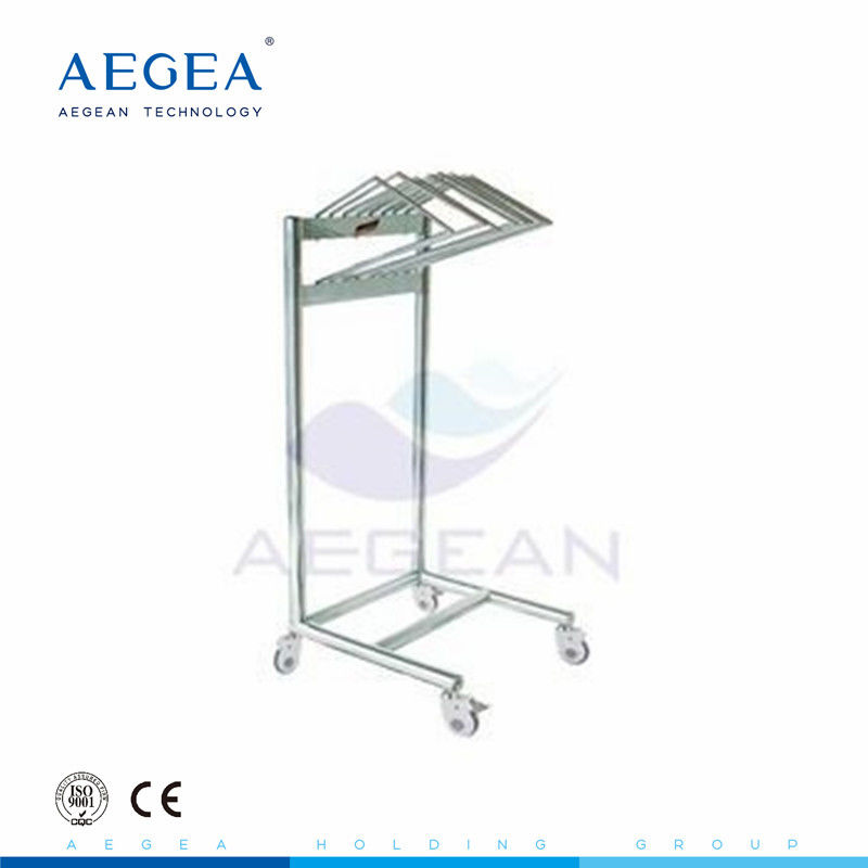 AG-SS059 metal hotel hospital housekeeping clothes rolling cart