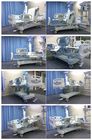 Luxury icu automatic electric motor tilting chair position adjustable medical hospital beds for sale
