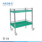 AG-SS053A Operating room stainless steel color optional hospital clinic instruments trolley