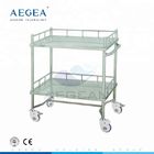 AG-SS042A dental clinic cart stainless steel treatment trolley
