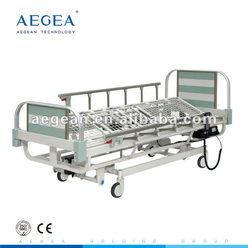 AG-BY006 popularity priced al-alloy headboard 5-function electric motorized patient bed