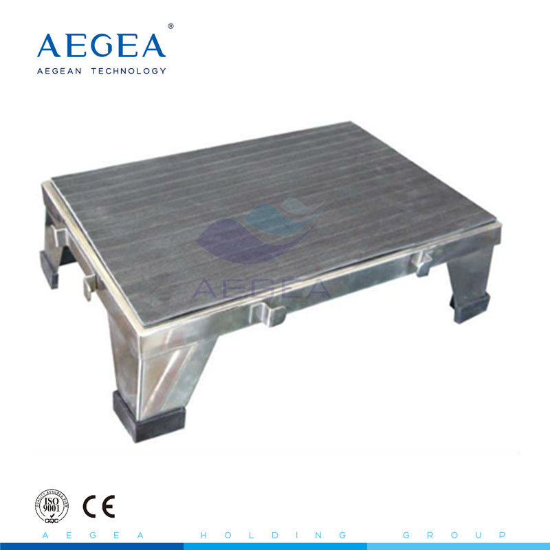 AG-FS001 standard medical attendant stainless steel folding step stool