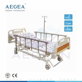 AG-BM107 ABS headboard/ 3-Function medical intensive care electric hospital bed for nursing homes